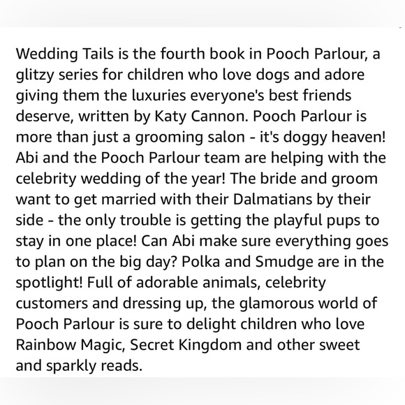 Pooch parlor wedding tales by Katy Cannon - Picture 3 of 4